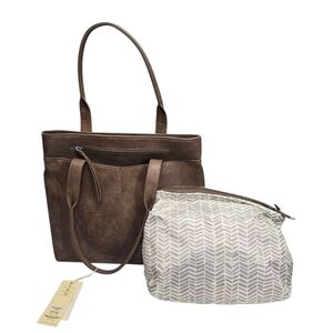 NWT MADISON WEST BAG-IN-BAG Large TOTE BAG